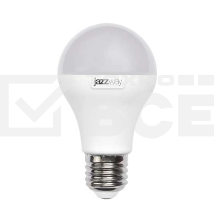 Лампа светодиодная PLED-SP A60 12Вт грушевидная 3000К тепл. бел. E27 1080лм 230В JazzWay 1033703