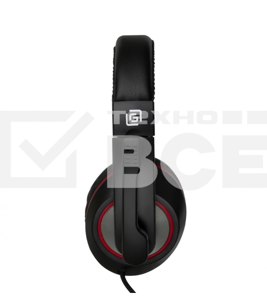 Гарнитура Oklick HS-L390G DRAGON black/red 1.8m (JD-728S)