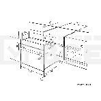 Духовой шкаф электрический LEX EDM 041 IX нержавеющая сталь, встраиваемый, фото3