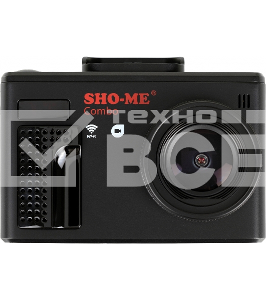 Видеорегистратор с радар-детектором Sho-Me Combo Note WiFi DUO GPS ГЛОНАСС