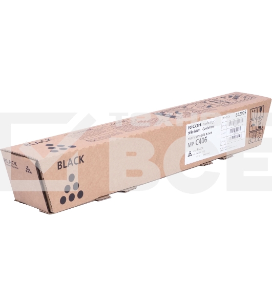 Картридж лазерный тип MP C406 черный для Ricoh MPC306/406/307 (17000стр)