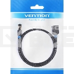 Патч-корд удлинитель Vention прямой SSTP cat.6, RJ45 - 1.5м. Черный, фото 1