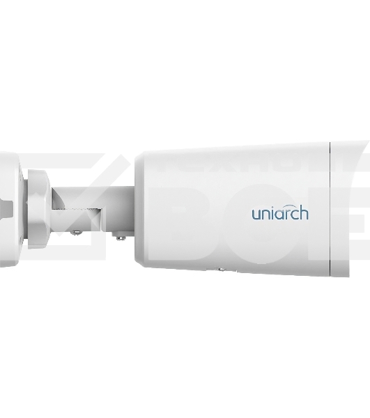 Уличная IP-камера цилиндрическая с фиксированным объективом Uniarch 2МП 2.8 мм, ИК подсветка до 50 м., матрица 1/2.7' CMOS