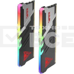 Оперативная память Patriot Viper Venom, DDR5, 64GB (2x32GB), 5200MHz, CL40, с радиаторами, RGB, черный
