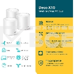 Бесшовный Mesh роутер TP-Link Deco X10 (DECO X10(3-PACK)) AX1500 10/100/1000BASE-TX белый (упак.:3шт), фото7
