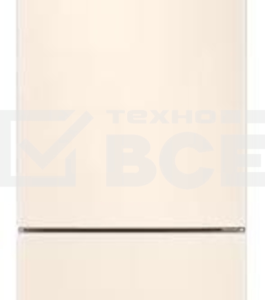Холодильник Samsung RB37A5491EL/WT бежевый двухкамерный инвертер 269/118 л морозилка снизу