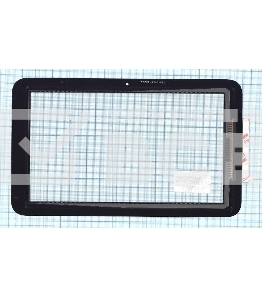 Сенсорное стекло (тачскрин) для HP Pro Slate 10, черное