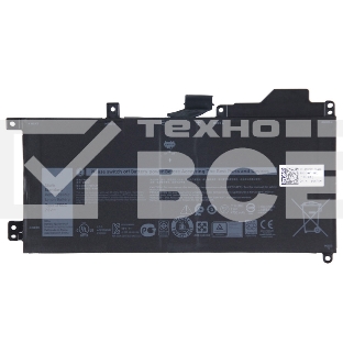 Аккумуляторная батарея для ноутбука Dell Latitude 7200 (1FKCC) 7.6V 38Wh