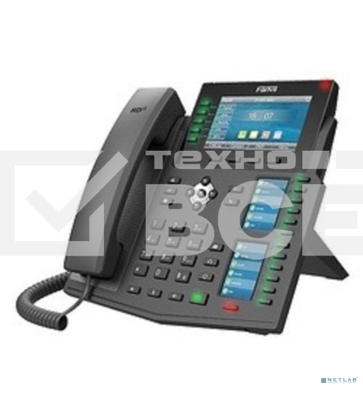 Телефон IP Fanvil X6U черный