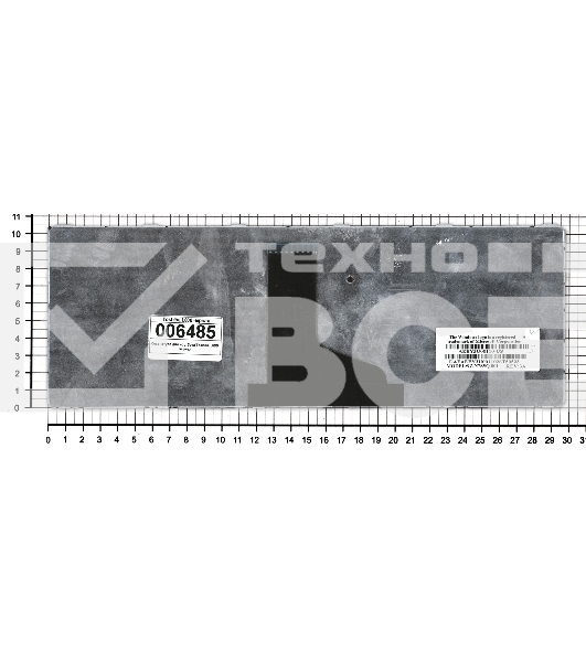 Клавиатура для ноутбука Toshiba L800 L830 черная с черной рамкой