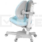 Кресло детское Cactus CS-CHR-3604BL голубой крестов. пластик серый, фото3