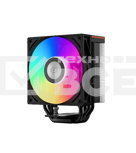 Устройство охлаждения (кулер) PcCooler RT500 Digital BK ARGB RT500-BKAWYL-GL черный 120мм алюминий+медь 2200rpm 32db 4-pin 240W