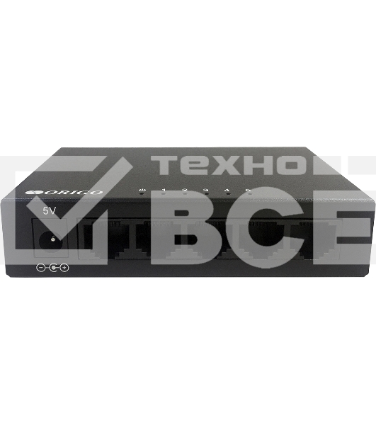 Неуправляемый коммутатор ORIGO OS2205/A2A 5x1000Base-T, корпус металл