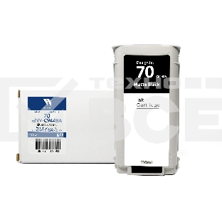 Струйный картридж NVPrint 70 (NV-C9448A) Black Matte для HP DesignJet Z2100/Z3100/Z3200/Z5200/Z5400 (130 мл) совместимый