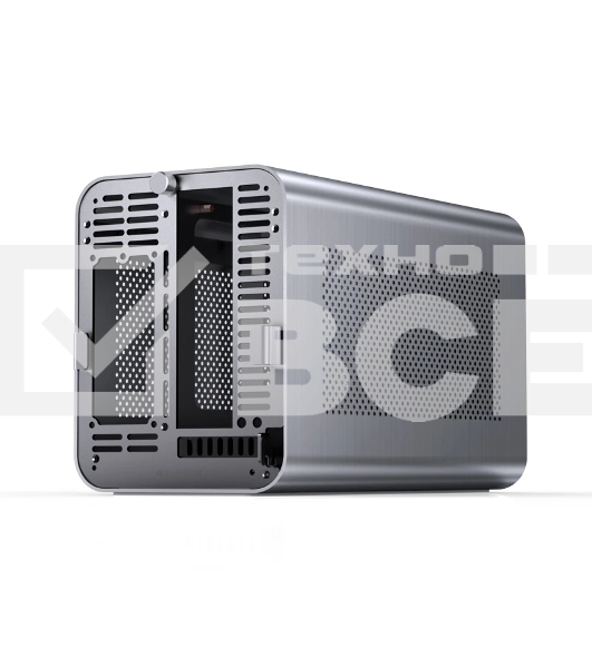 Корпус JONSBO N1 Gray без БП, mini-ITX, SFX, серый