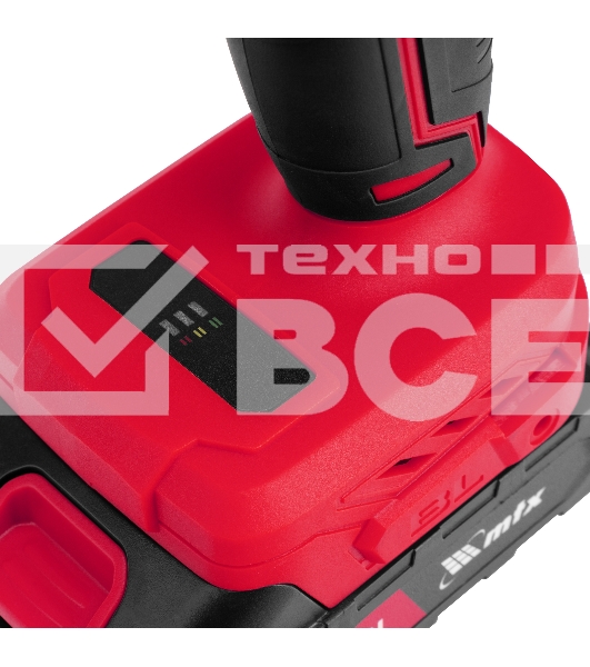 Дрель-шуруповерт аккумуляторная бесщет. CDS-BL-20, Li-Ion, 20 В MTX