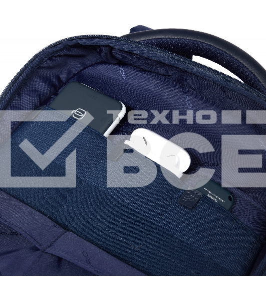 Рюкзак Piquadro Orion CA6620S136/BLU синий ткань/натур.кожа
