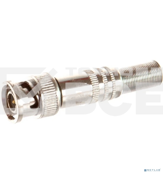 Разъем BNC штекер под винт с пружиной, металл Falcon Eye BNC-A