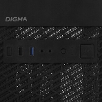 Компьютерный корпус Digma DCC-MN303 черный без БП mATX 1x80мм 2x120мм 1xUSB 2.0 1xUSB 3.0 audio, фото6