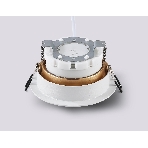 Светильник Ambrella light TN52332 SWH/SGD белый песок/золото песок GX53 max 12W D115*25, фото5