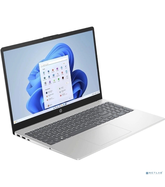 Ноутбук HP 15-fc0165nia Ryzen 3 7320U 8Gb SSD 512Gb AMD Radeon Graphics 610M 15.6' IPS FHD (1920x1080) FreeDOS silver WiFi BT Cam (BA5K9EA)