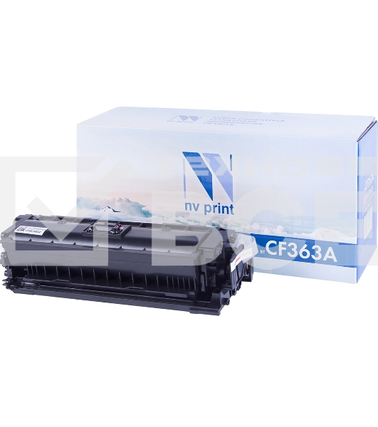 Картридж лазерный NVPrint совместимый НР CF363A Magenta для LJ Color M552/M553 (5000k)