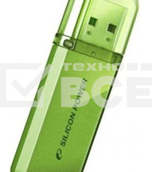 Флешка USB Silicon Power R/W 32Gb Helios 101 SP032Gb,UF2101V1N USB 2.0 зеленый