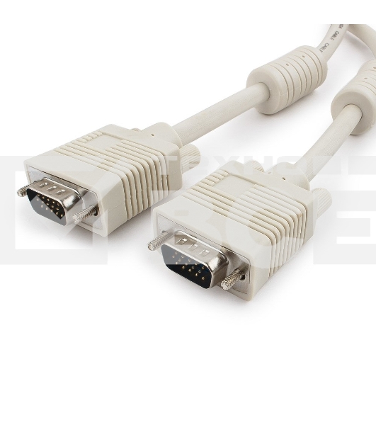 Кабель Gembird/Cablexpert CC-PPVGA-6, Кабель VGA Premium ,15M/15M,1.8м, тройной экран, феррит.кольца, пакет