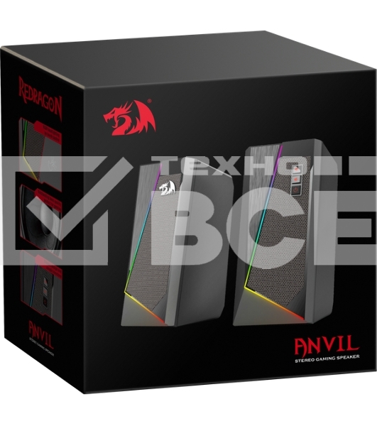 Акустическая система 2.0 ANVIL REDRAGON 77878 DEFENDER