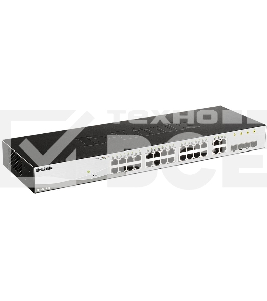 Коммутатор D-Link DGS-1210-28/FL 24G 4GBIC управляемый