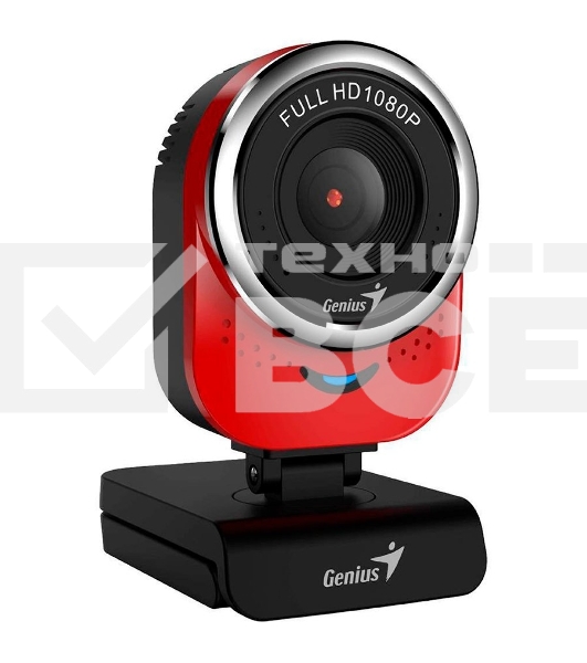 Интернет-камера Genius QCam 6000 красная (Red) new package