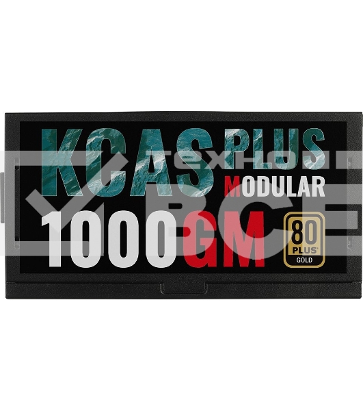 Блок питания Aerocool / Formula KCAS PLUS 1000GM V2 RTL (ACPG-KPK0FEC.12), 1000Вт, 80 PLUS Gold, 140мм, модульный, черный
