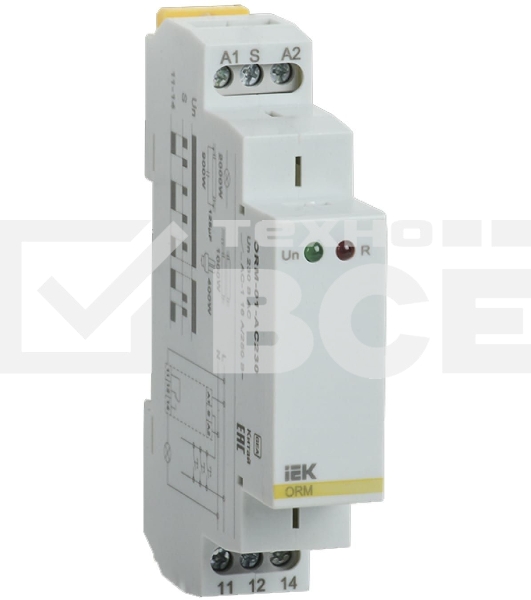 Реле импульсное ORM 1 конт. 230В AC IEK ORM-01-AC230