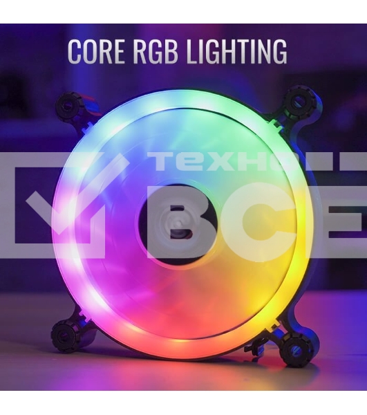 Вентилятор для корпуса AeroCool / Formula Spectro 12 FRGB черный, 120 мм, 1000 об/мин, 19.6 дБ, 4 pin