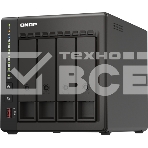 Сетевое хранилище SMB QNAP TS-453E-8G NAS, 4-tray w/o HDD. 2xHDMI-port. 4-core Celeron J6412 2-2.6 GHz, 8GB DDR,  2x2.5Gb LAN, 2 x M.2 2280 PCIe Gen 3 x2, 2x USB 3.2 Gen 2 (10Gbps) Port, 2x USB 2.0 port, фото3