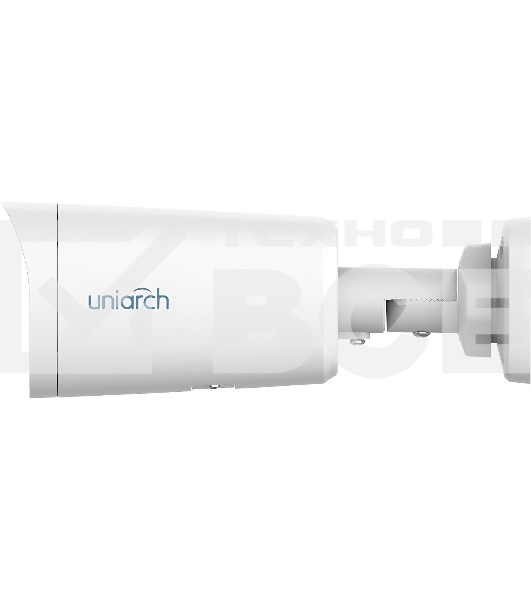 Уличная IP-камера цилиндрическая с фиксированным объективом Uniarch 2МП 2.8 мм, ИК подсветка до 50 м., матрица 1/2.7' CMOS