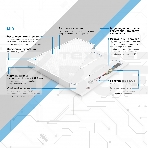 Светильник светодиодный Gauss MIR 595х595х50 35Вт 3500лм 4000К IP40 офисный встраив. накладной с рассеив. призма (аналог ЛВО), фото5