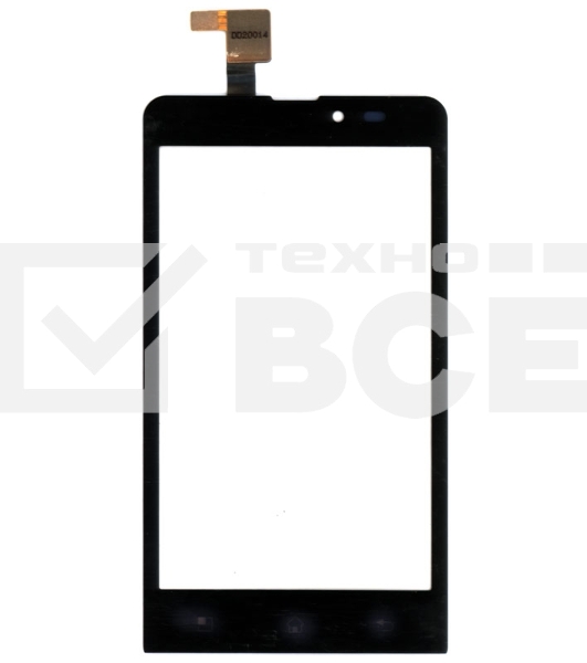 Сенсорное стекло (тачскрин) для LG OPTIMUS LTE Tag, черное