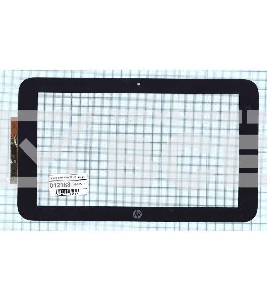 Сенсорное стекло (тачскрин) для HP Pro Slate 10, черное
