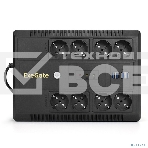 Источник бесперебойного питания ExeGate NEO NNB-800.LED.AVR.8SH.CH <800VA/480W, LED, AVR, 8*Schuko, 4*USB-порта для зарядки, Black>, фото8