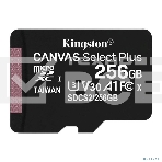 Флеш карта microSDHC 256GB microSDXC Class10 Kingston <SDCS2/256GBSP> UHS-I Canvas Select up to 100MB/s без адапт, фото2