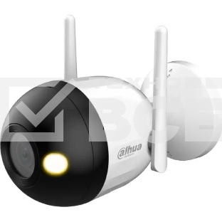Уличная цилиндрическая IP-видеокамера DAHUA DH-IPC-F2CP-PV-0280B Smart Dual Light 2Мп, 1/3” CMOS, объектив 2.8мм, видеоаналитика, ИК 30м, LED 30м, микрофон, динамик, Wi-Fi 2.4ГГц, IP67, металл пластик