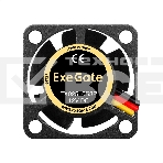 Вентилятор для корпуса ExeGate EX02510S3P черный, 25 мм, 10000 об/мин, 22 дБ, 3 pin, фото2