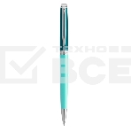 Ручка шариковая Waterman Hemisphere Colour Blocking (2190125) Green CT M син. черн. подар.кор., фото2