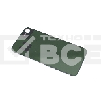 Задняя крышка (стекло) в сборе со стеклом камеры для Apple iPhone SE2, iPhone SE3 красная, фото 1