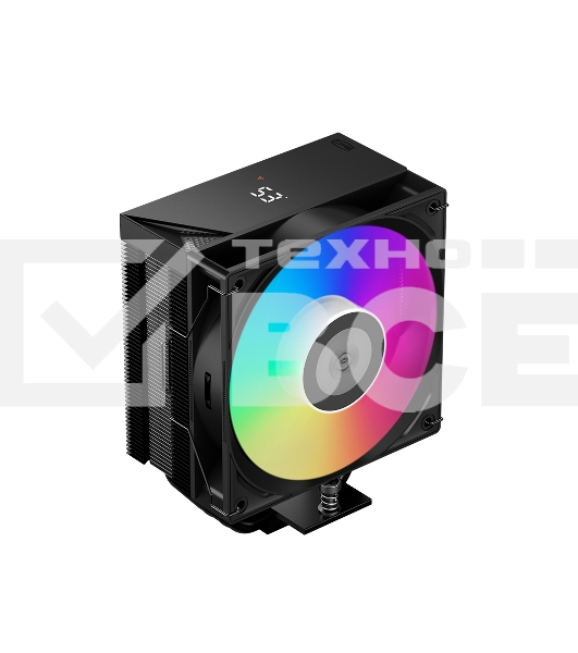 Устройство охлаждения (кулер) PcCooler RT500 Digital BK ARGB RT500-BKAWYL-GL черный 120мм алюминий+медь 2200rpm 32db 4-pin 240W