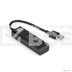 Хаб USB (концентратор) 4-в-1 ExeGate DUB-3213 (кабель-адаптер USB2.0 --> 3xUSB2.0, 1xUSB3.0, Plug&Play, черный), фото2