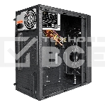 Компьютерный корпус Minitower ExeGate BAA-109U2-AAA450 (mATX, AAA450 8см, 2*USB+2*USB3.0, аудио, черный), фото5