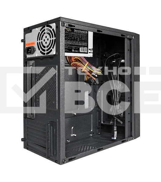 Компьютерный корпус Minitower ExeGate BAA-109U2-AAA450 (mATX, AAA450 8см, 2*USB+2*USB3.0, аудио, черный)