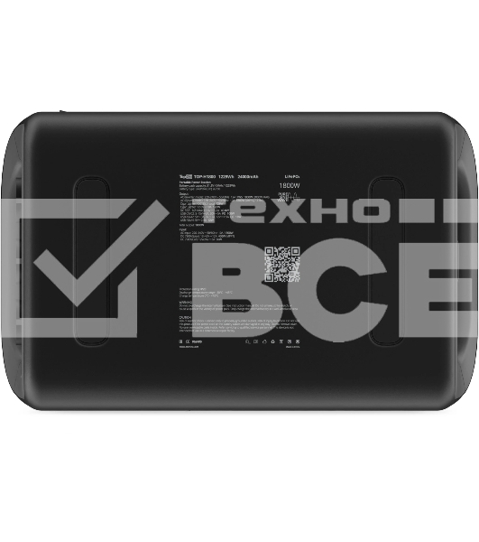 Электростанция портативная TopON Home TOP-H1800 384000mAh 12A QC3.0/PD3.0 6xUSB черный/серый (103762)